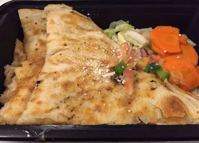 Shrimp Quesadilla Appetizer.
